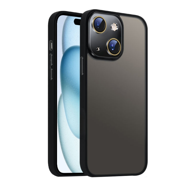 For iPhone 15 Nano Semi-transparent Frosted Skin Feel Phone Case