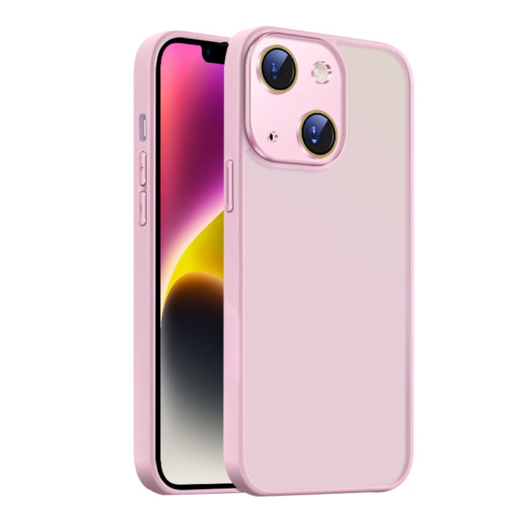 For iPhone 14 Nano Semi-transparent Frosted Skin Feel Phone Case