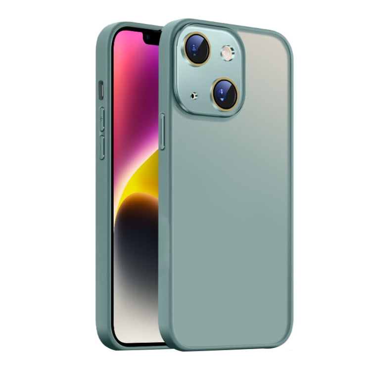 For iPhone 14 Nano Semi-transparent Frosted Skin Feel Phone Case