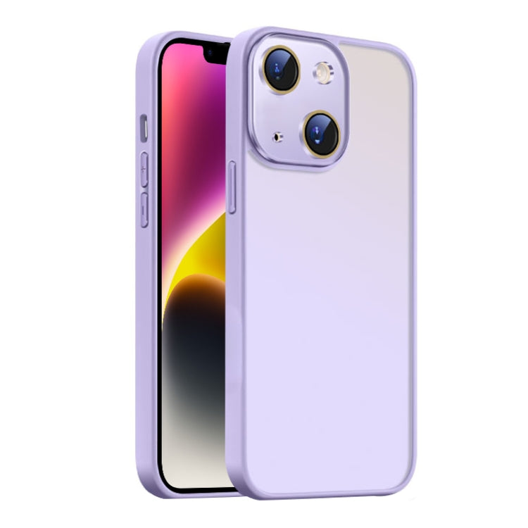 For iPhone 14 Nano Semi-transparent Frosted Skin Feel Phone Case