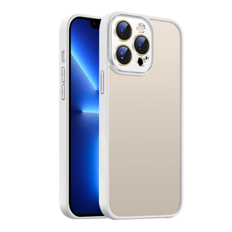 For iPhone 13 Pro Nano Semi-transparent Frosted Skin Feel Phone Case