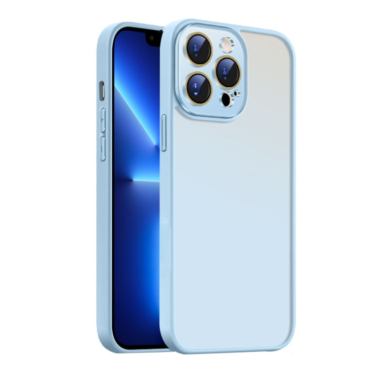 For iPhone 13 Pro Nano Semi-transparent Frosted Skin Feel Phone Case