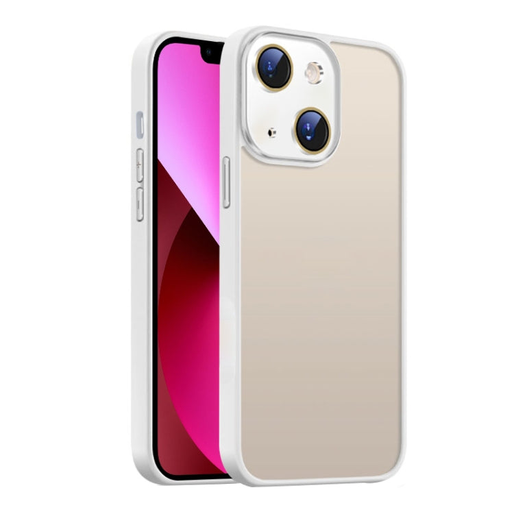 For iPhone 13 Nano Semi-transparent Frosted Skin Feel Phone Case