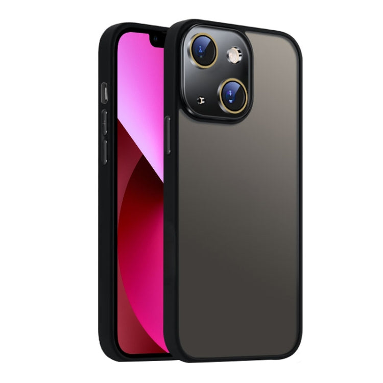 For iPhone 13 Nano Semi-transparent Frosted Skin Feel Phone Case
