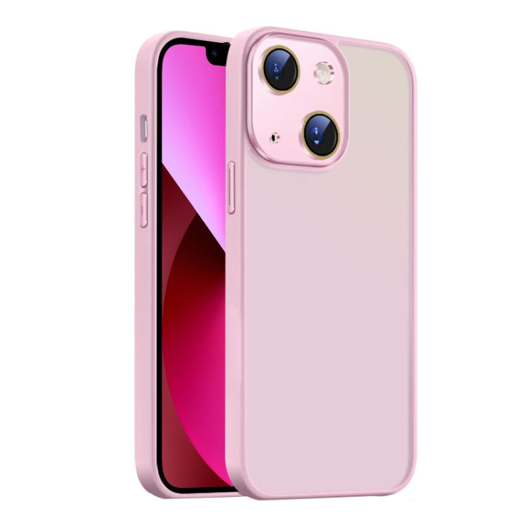 For iPhone 13 Nano Semi-transparent Frosted Skin Feel Phone Case
