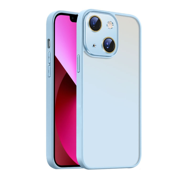 For iPhone 13 Nano Semi-transparent Frosted Skin Feel Phone Case