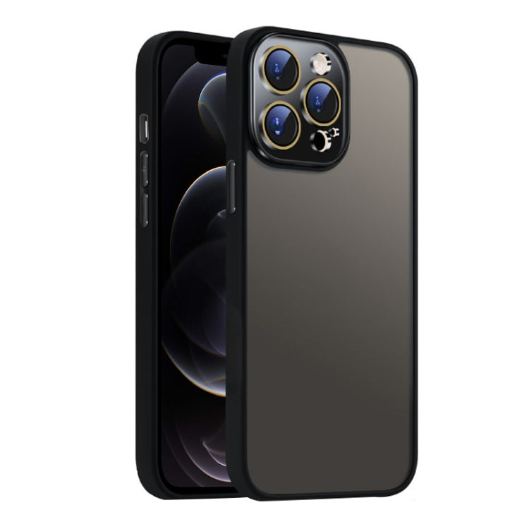 For iPhone 12 Pro Nano Semi-transparent Frosted Skin Feel Phone Case