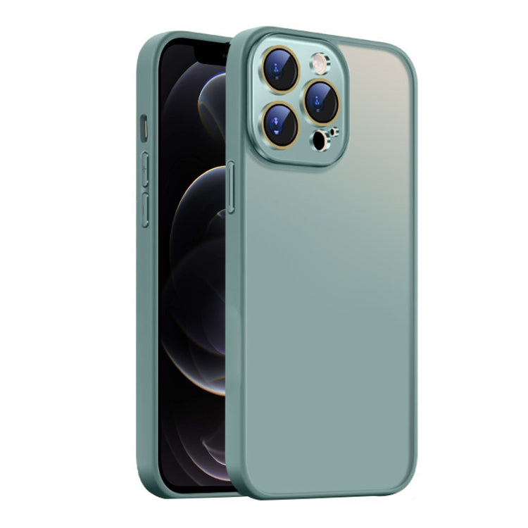 For iPhone 12 Pro Nano Semi-transparent Frosted Skin Feel Phone Case