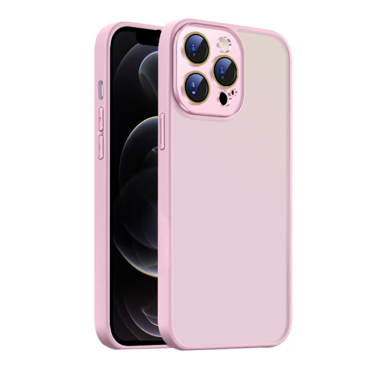 For iPhone 12 Pro Max Nano Semi-transparent Frosted Skin Feel Phone Case