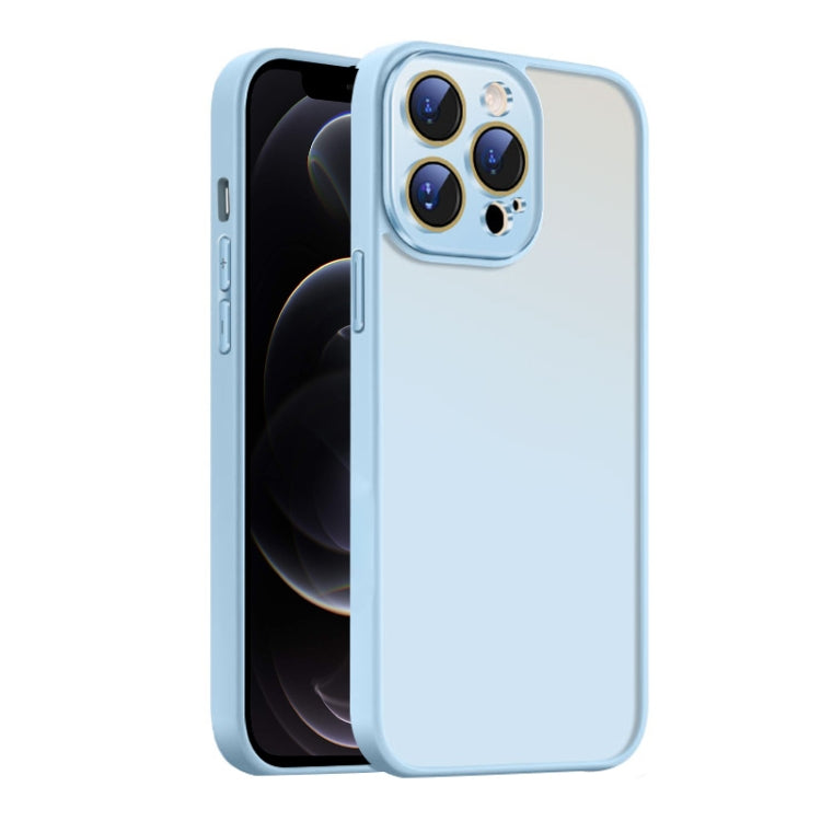 For iPhone 12 Pro Max Nano Semi-transparent Frosted Skin Feel Phone Case