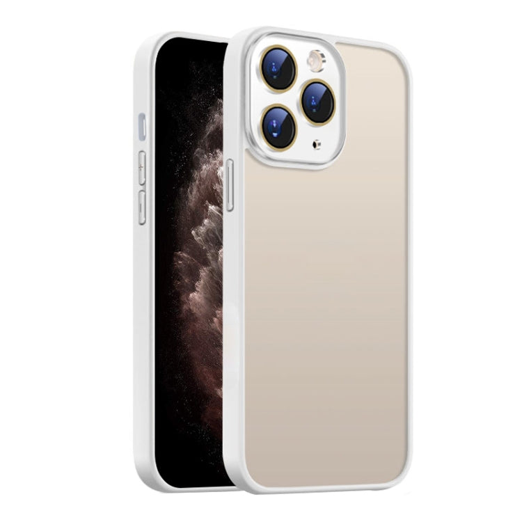 For iPhone 11 Pro Max Nano Semi-transparent Frosted Skin Feel Phone Case