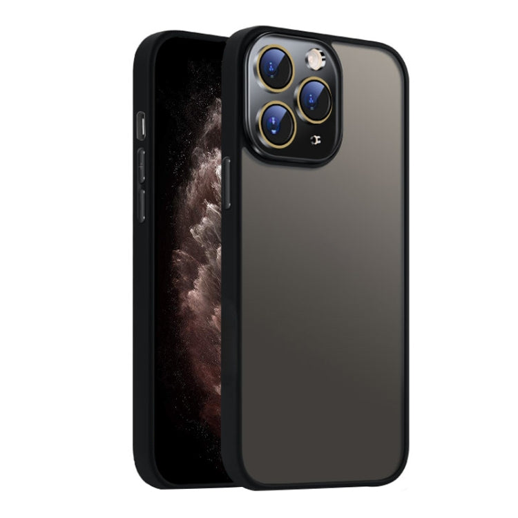 For iPhone 11 Pro Max Nano Semi-transparent Frosted Skin Feel Phone Case