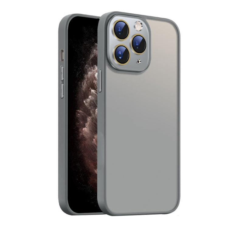 For iPhone 11 Pro Max Nano Semi-transparent Frosted Skin Feel Phone Case