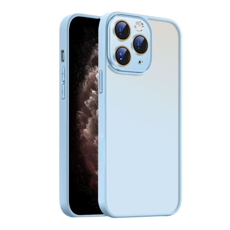 For iPhone 11 Pro Max Nano Semi-transparent Frosted Skin Feel Phone Case