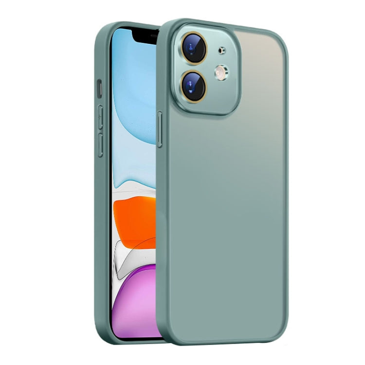 For iPhone 11 Nano Semi-transparent Frosted Skin Feel Phone Case
