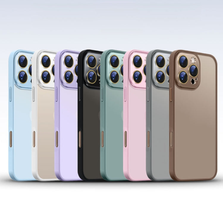 For iPhone 13 Pro Max Nano Semi-transparent Frosted Skin Feel Phone Case