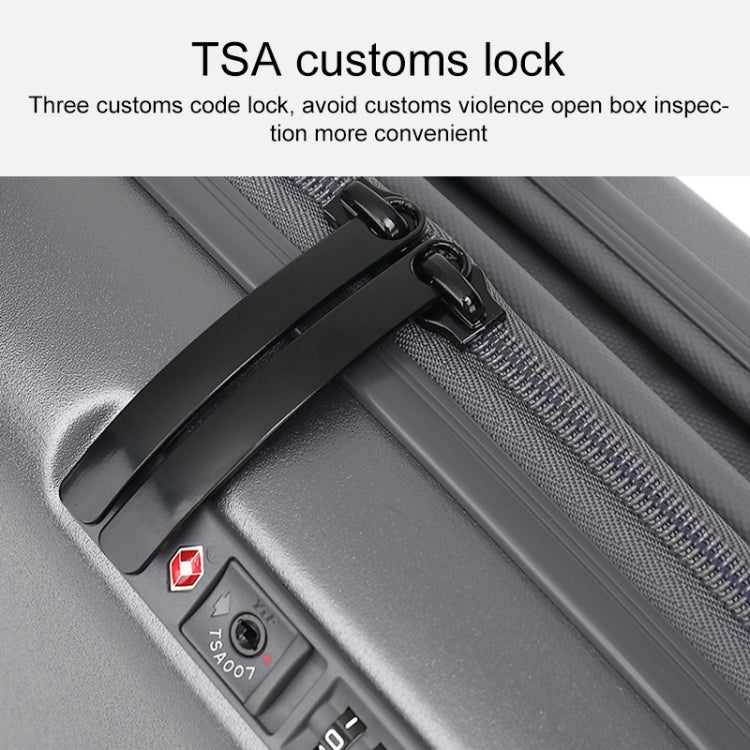 20 inch Foldable Portable Universal Wheel Trolley Luggage Suitcase, with TSA Combination Lock