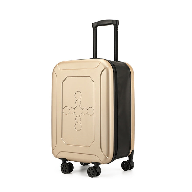 24 inch Foldable Portable Universal Wheel Trolley Luggage Suitcase, with Combination Lock