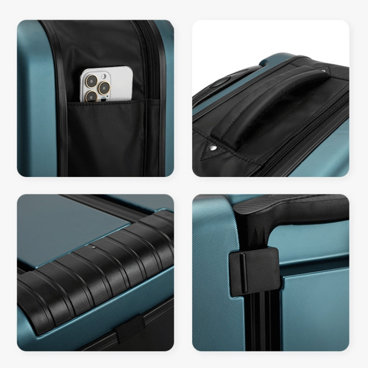 20 inch Foldable Portable Universal Wheel Trolley Luggage Suitcase, with Combination Lock
