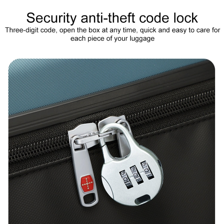 20 inch Foldable Portable Universal Wheel Trolley Luggage Suitcase, with Combination Lock