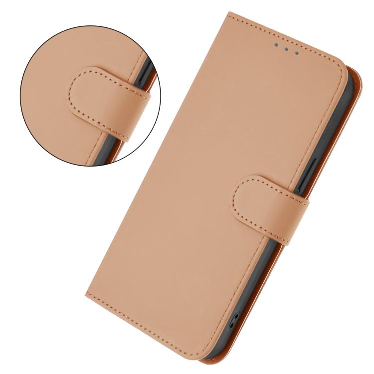 For Doogee Note 56 / Note 56 Pro Skin Feel Solid Color Leather Phone Case with Lanyard