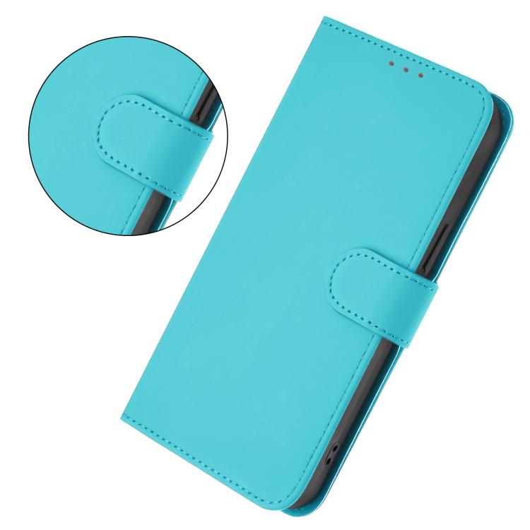 For Doogee Note 56 / Note 56 Pro Skin Feel Solid Color Leather Phone Case with Lanyard