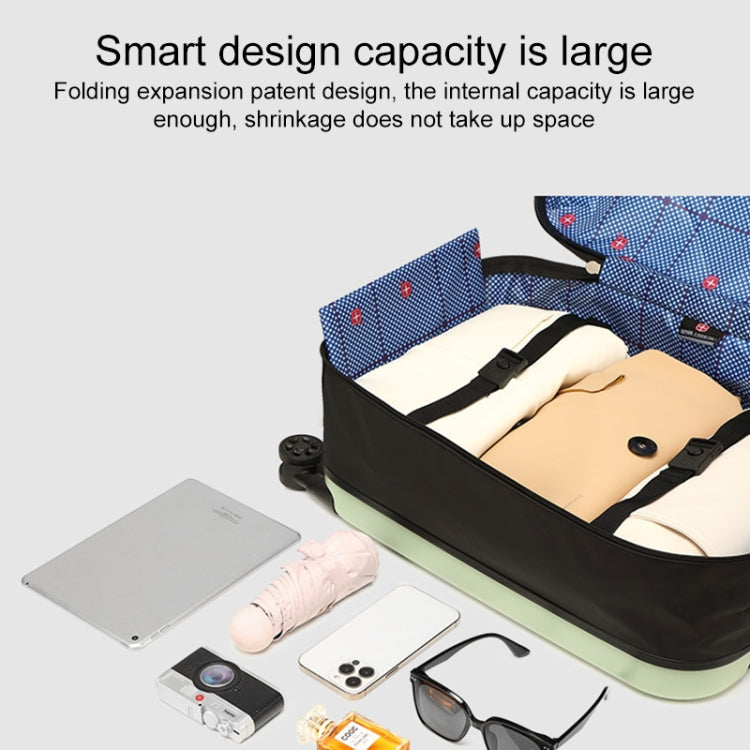 28 inch Foldable Portable Universal Wheel Trolley Luggage Suitcase, with Combination Lock