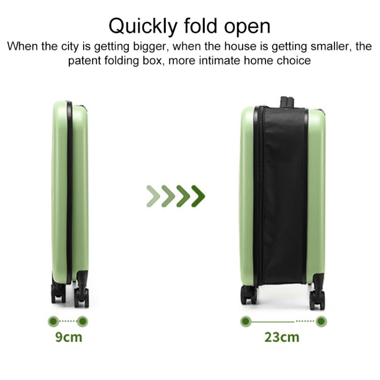 28 inch Foldable Portable Universal Wheel Trolley Luggage Suitcase, with Combination Lock