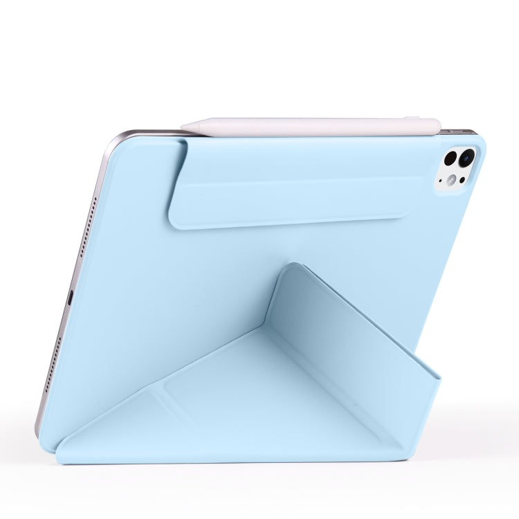For iPad Pro 13 2025 / 2024 Fixed Buckle Magnetic Deformation Leather Tablet Case