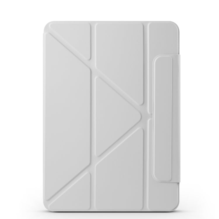 For iPad Air 13 2026 / 2025 / 2024 Fixed Buckle Magnetic Deformation Leather Tablet Case