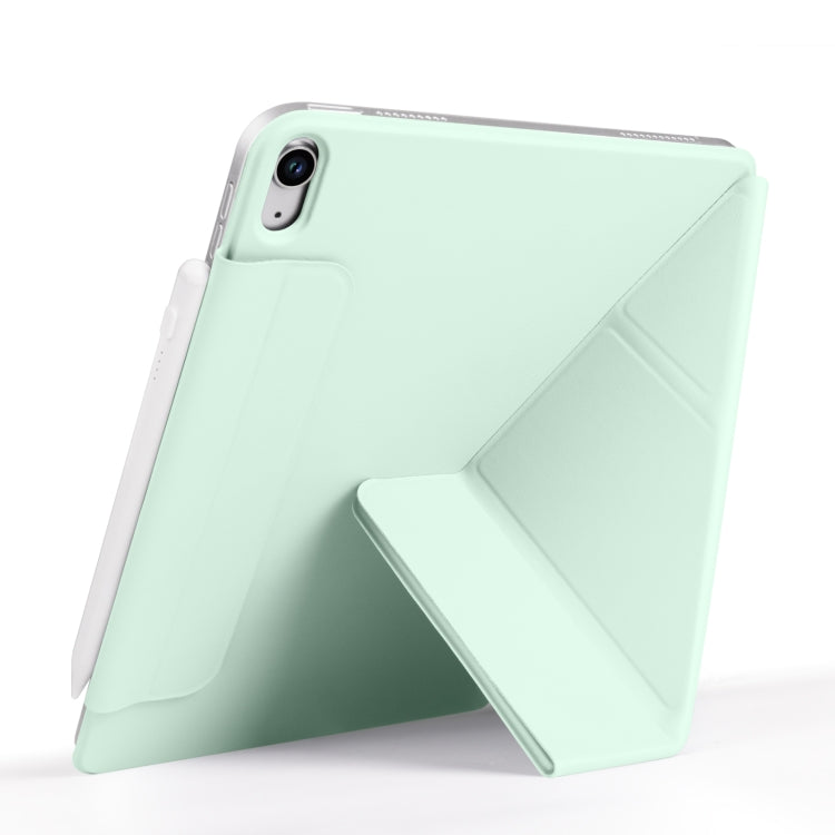 For iPad Air 13 2026 / 2025 / 2024 Fixed Buckle Magnetic Deformation Leather Tablet Case