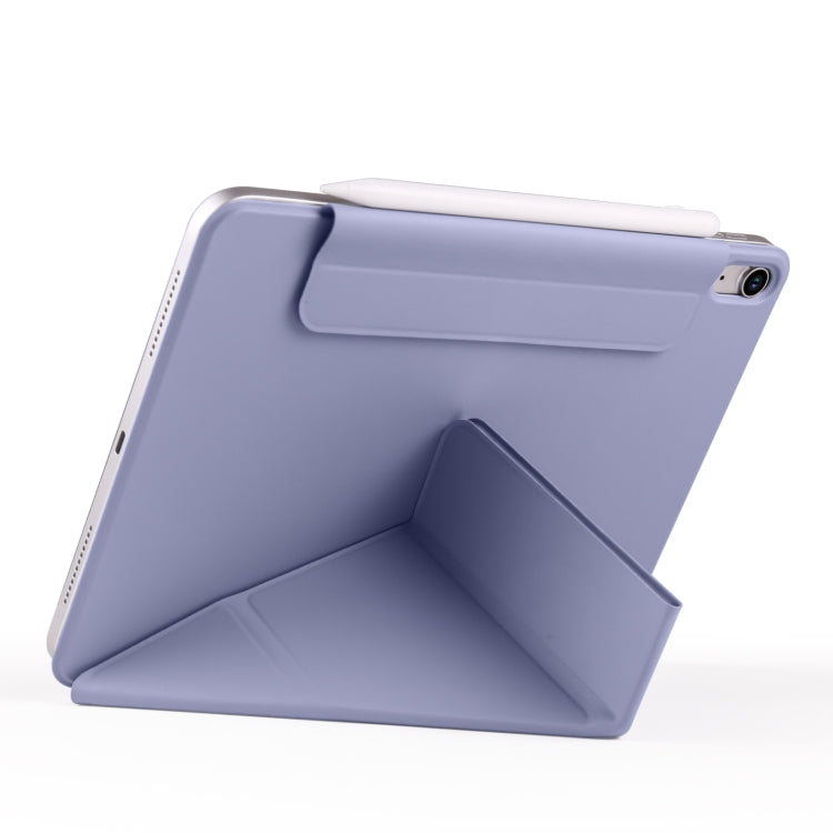 For iPad Air 13 2026 / 2025 / 2024 Fixed Buckle Magnetic Deformation Leather Tablet Case