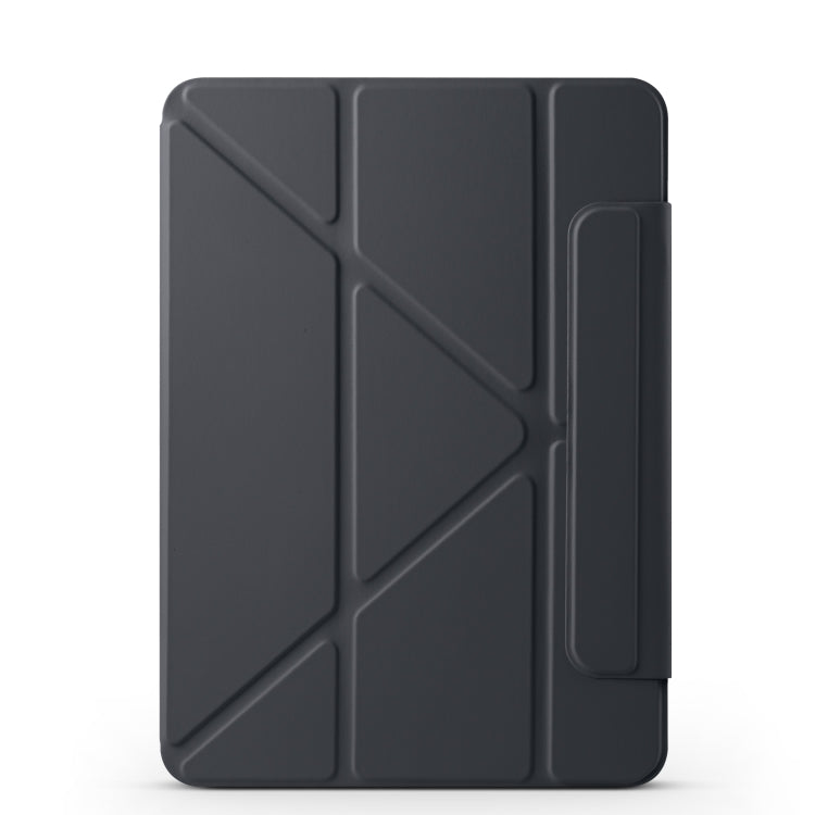 For iPad Air 11 2026 / 2025 / 2024 Fixed Buckle Magnetic Deformation Leather Tablet Case