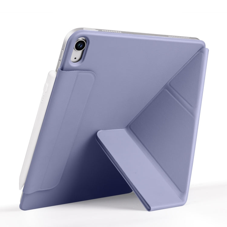 For iPad Air 11 2026 / 2025 / 2024 Fixed Buckle Magnetic Deformation Leather Tablet Case
