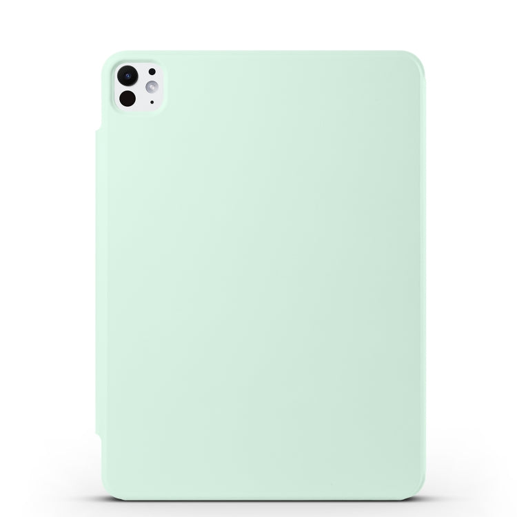 For iPad Pro 12.9 2022 / 2021 / 2020 Fixed Buckle Magnetic Deformation Leather Tablet Case