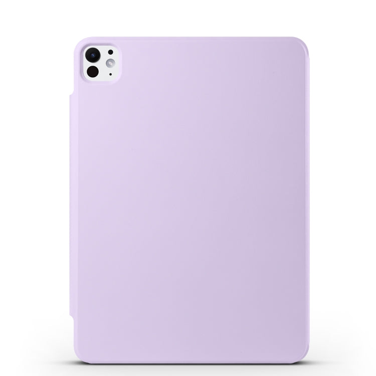 For iPad Pro 12.9 2022 / 2021 / 2020 Fixed Buckle Magnetic Deformation Leather Tablet Case