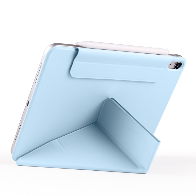 For iPad 2025 / 2022 Fixed Buckle Magnetic Deformation Leather Tablet Case