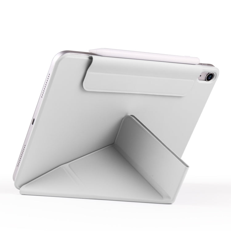 For iPad 2025 / 2022 Fixed Buckle Magnetic Deformation Leather Tablet Case