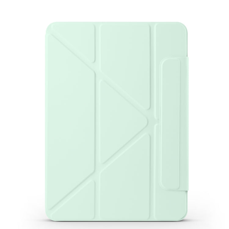 For iPad 2025 / 2022 Fixed Buckle Magnetic Deformation Leather Tablet Case