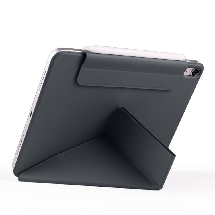 For iPad mini 6 / mini 2024 Fixed Buckle Magnetic Deformation Leather Tablet Case