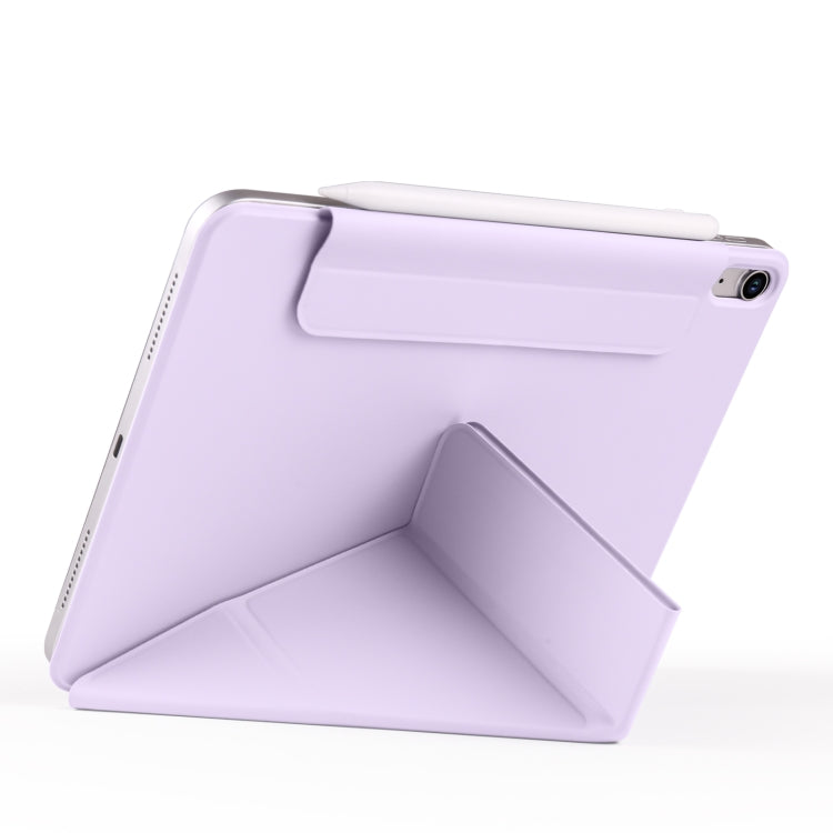 For iPad mini 6 / mini 2024 Fixed Buckle Magnetic Deformation Leather Tablet Case
