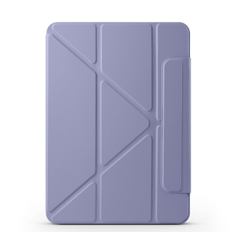 For iPad mini 6 / mini 2024 Fixed Buckle Magnetic Deformation Leather Tablet Case