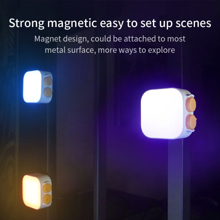 FUNSNAP Pocket Full Color RGB Video Shot Fill Light - White