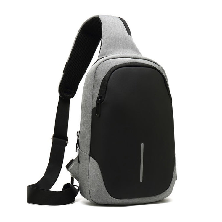 Outdoor Cycling Anti-theft Multi-layer Storage Male Chest Bag