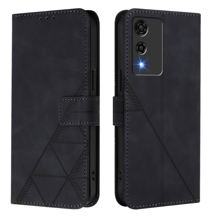 For Cubot A10 Crossbody 3D Embossed Flip Leather Phone Case