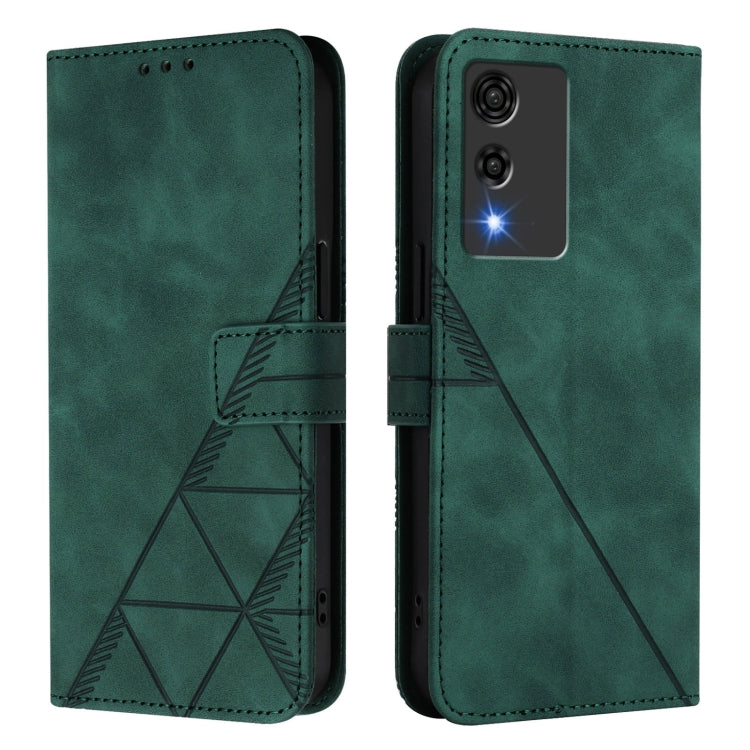 For Cubot A10 Crossbody 3D Embossed Flip Leather Phone Case
