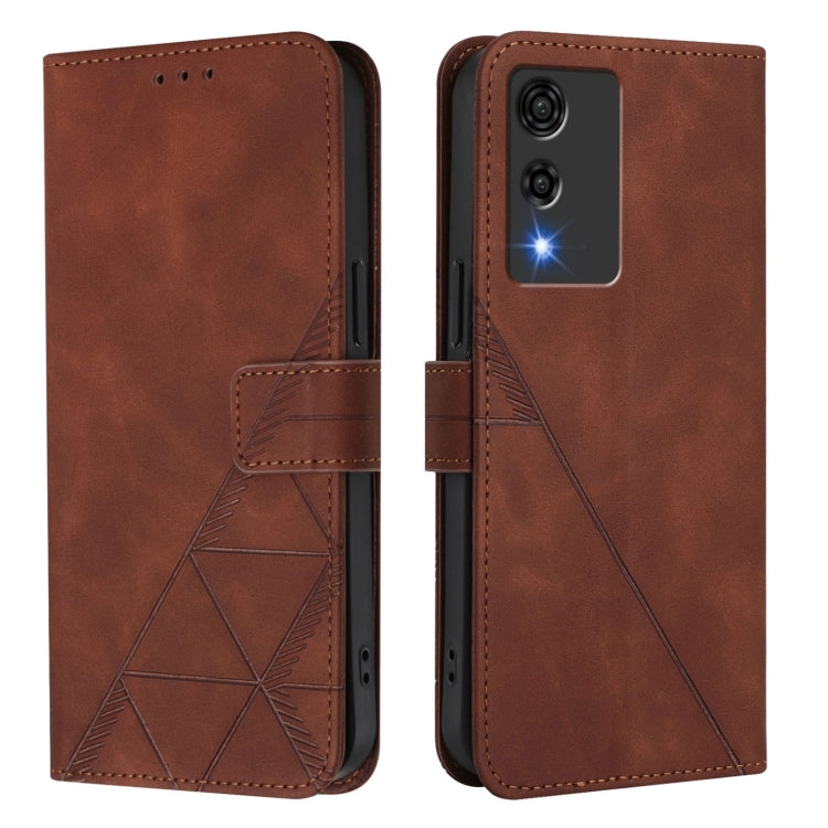 For Cubot A10 Crossbody 3D Embossed Flip Leather Phone Case