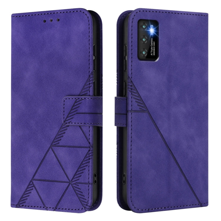 For Cubot P50 Crossbody 3D Embossed Flip Leather Phone Case