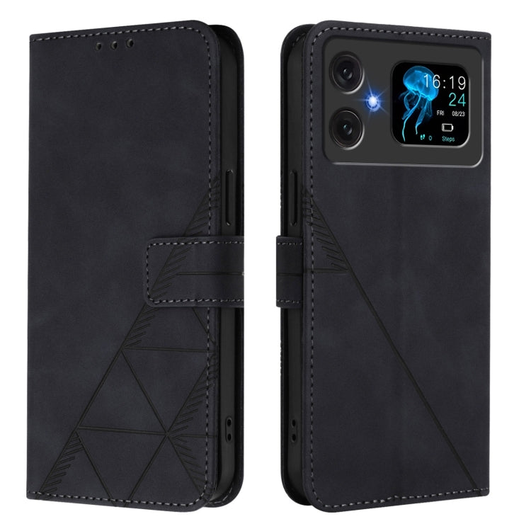 For Cubot A20 Crossbody 3D Embossed Flip Leather Phone Case