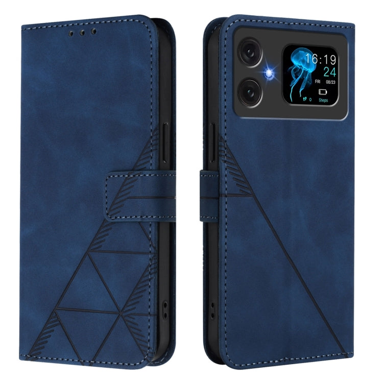 For Cubot A20 Crossbody 3D Embossed Flip Leather Phone Case